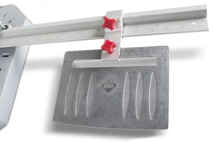 The Best Tile Cutter - Lateral Stop