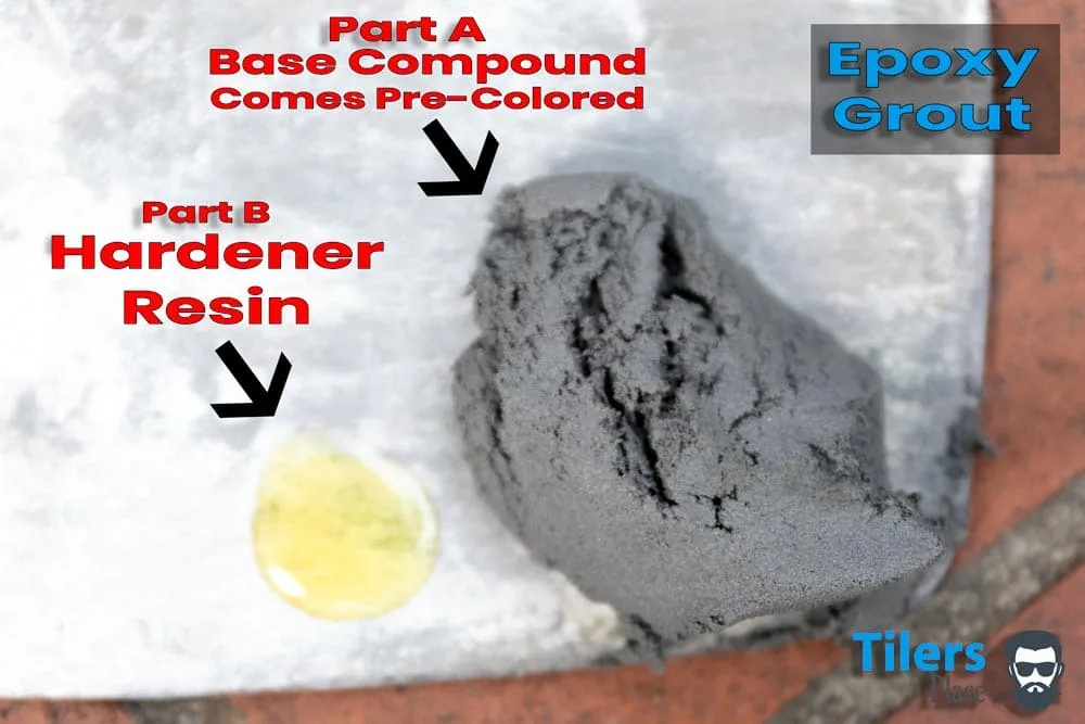 Parts of Epoxy Grout