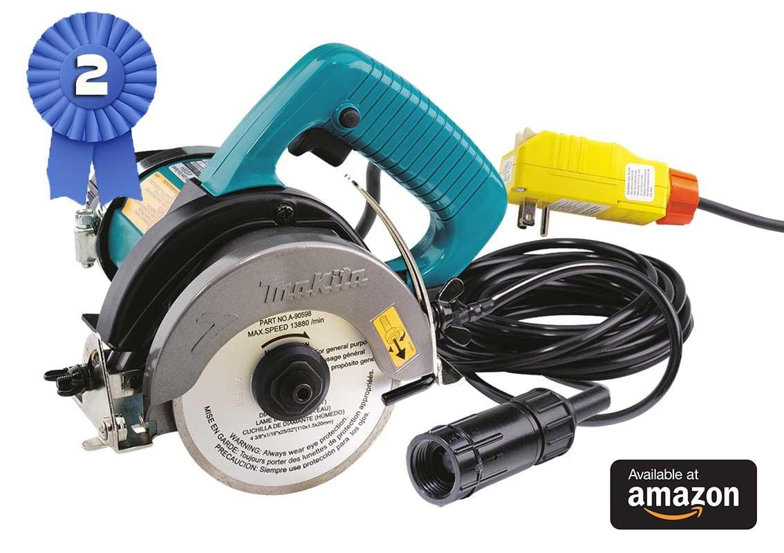 Handheld wet best sale circular tile saw