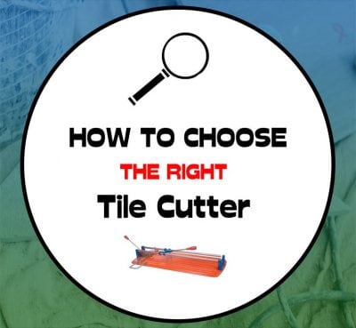 Right tile cutter