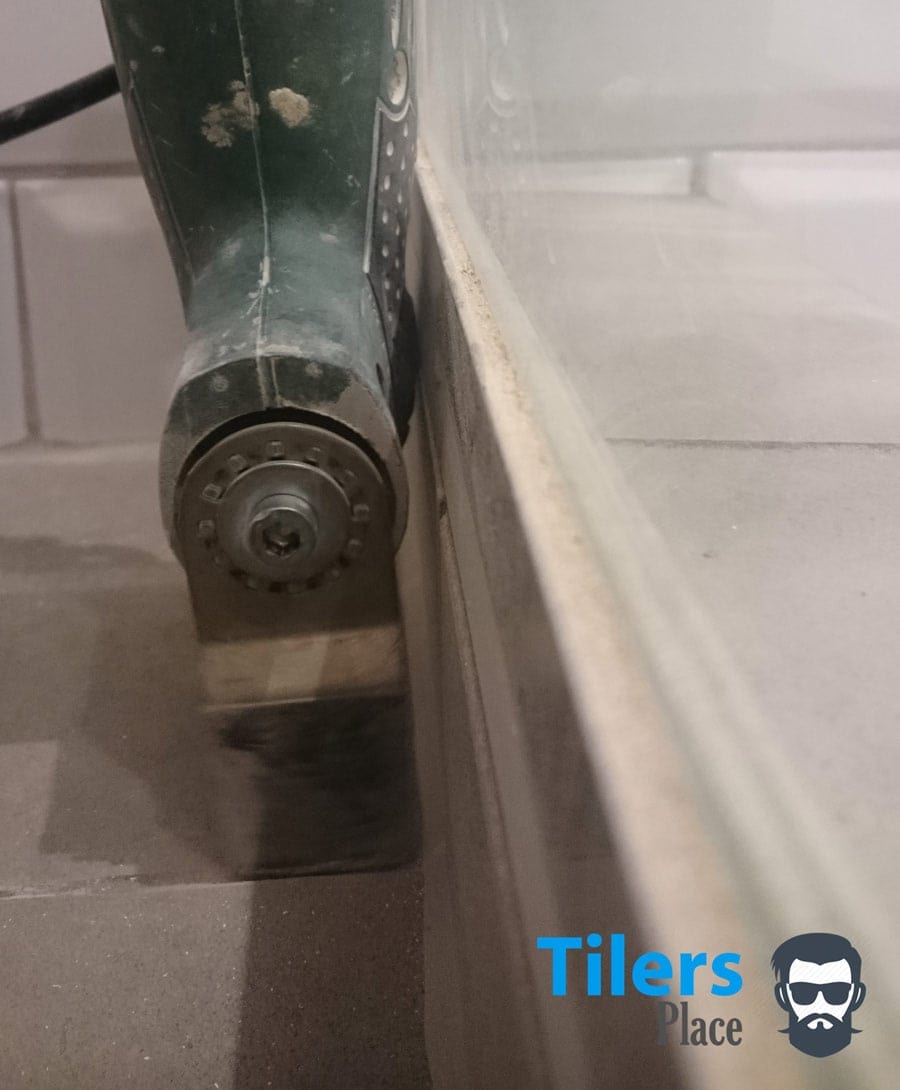 narrow grout remover blade