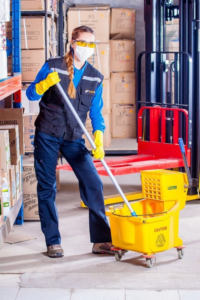 Cleaning grout is not easy!