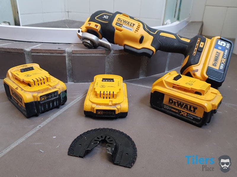 Dewalt oscillating deals tool grout removal