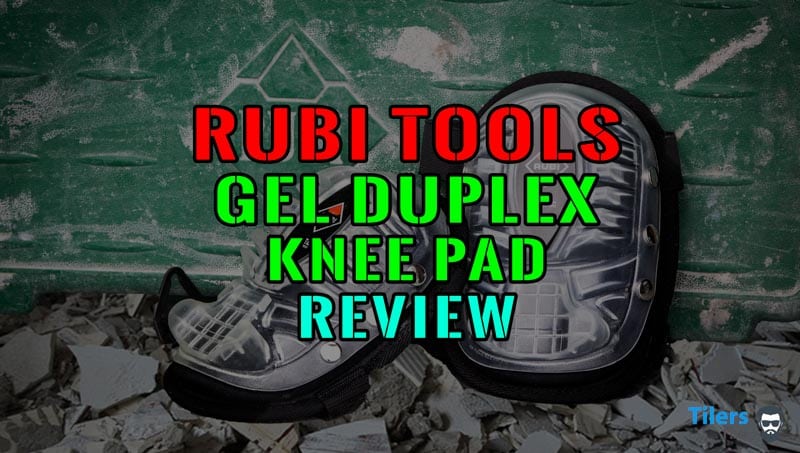 Rubi Gel Duplex Knee Pads for work