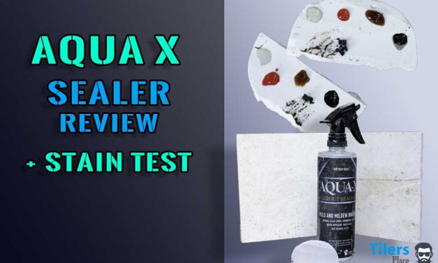 Aqua X Grout Sealer Review | Common Stains Tested