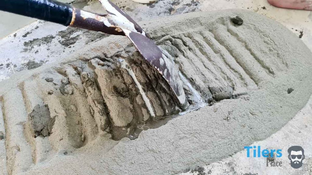 How To Mix Tile Screed/Mud The Simple Way ️